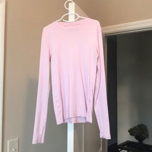 Pink long sleeve shirt